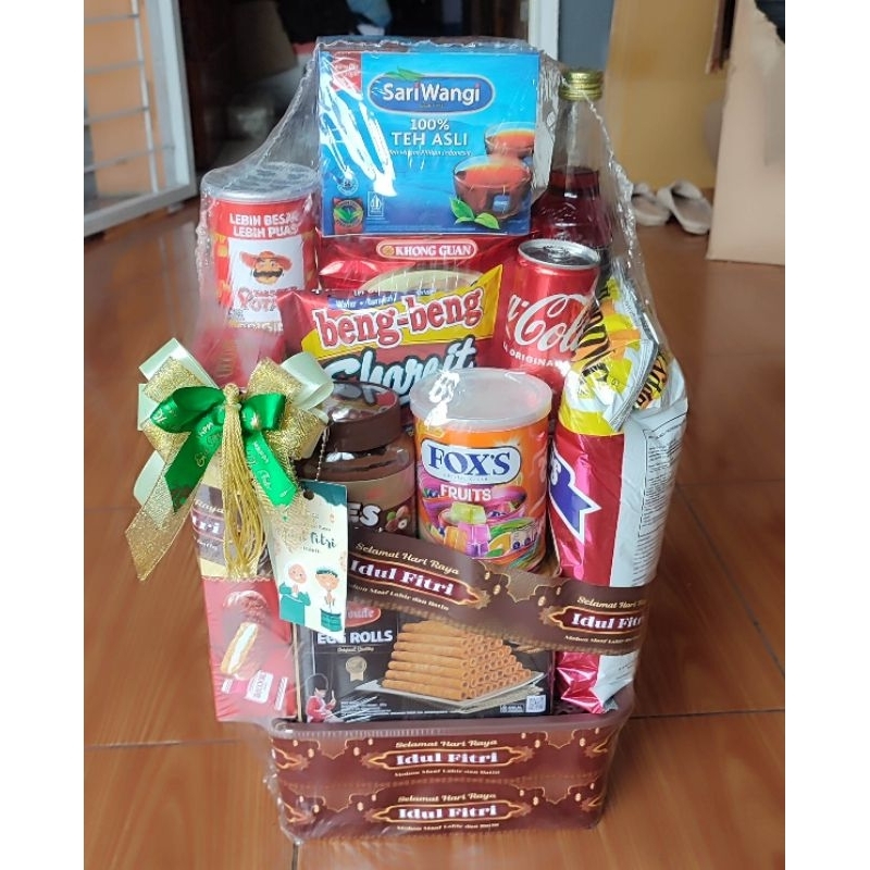 

Parcel Lebaran Paket B.3.11, Hampers Idul Fitri free kartu ucapan