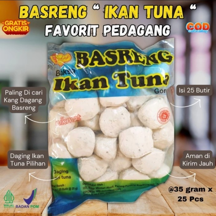 

Basreng Ikan Tuna Bakso Goreng isi 25 pcs Basreng Ikan