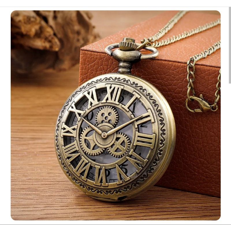 Jam saku klasik unik vintage / jam desain jadul lawas