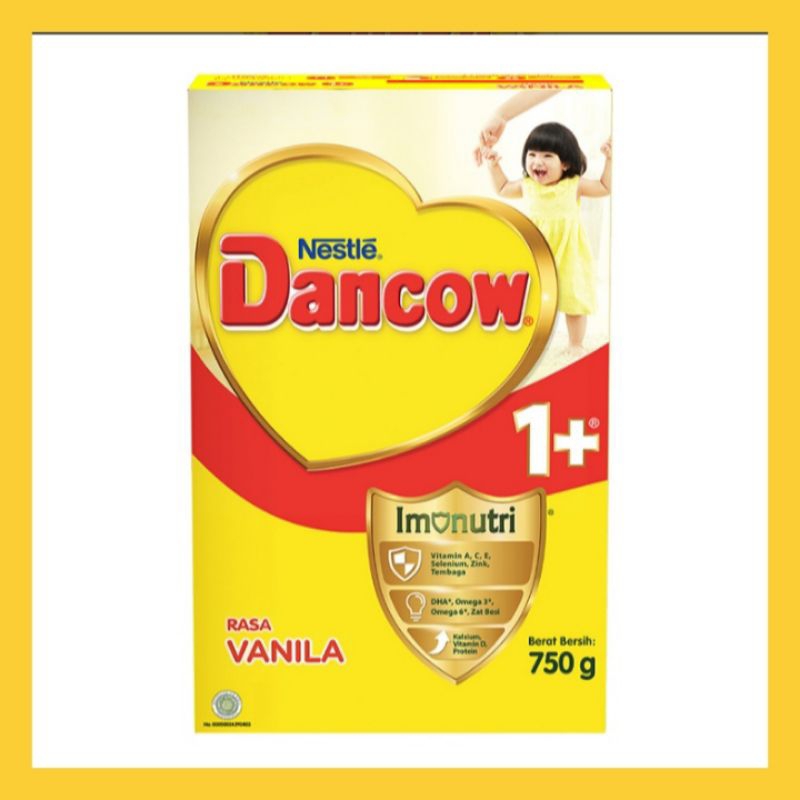 

Nestle Dancow 1+ Imunutri Susu Bubuk Pertumbuhan Anak 1-3 Tahun Vanilla 750gr