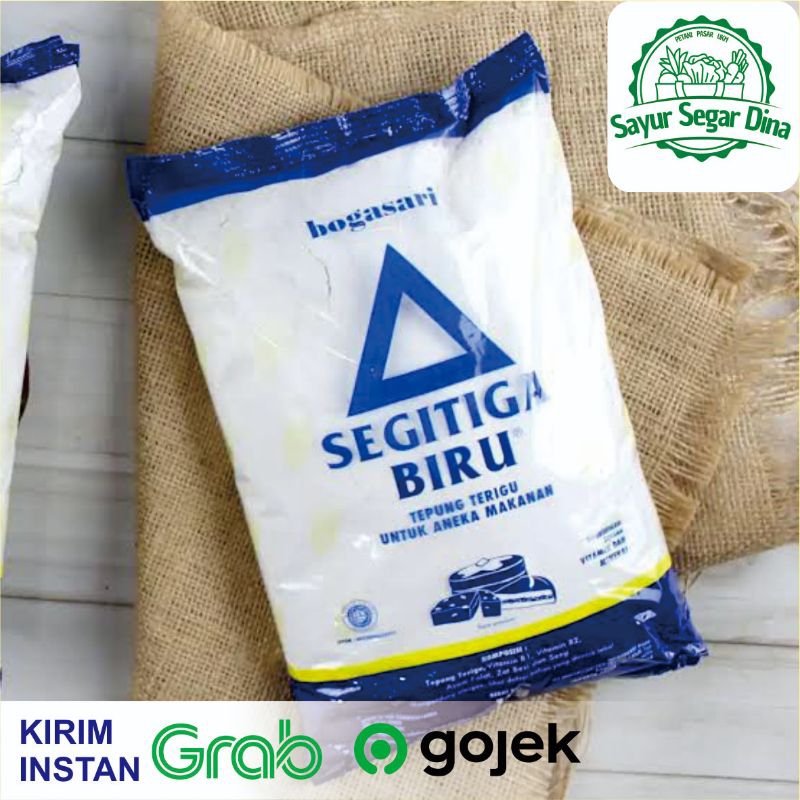 

Tepung Terigu Segitiga Biru 1 Kg (Protein Sedang)