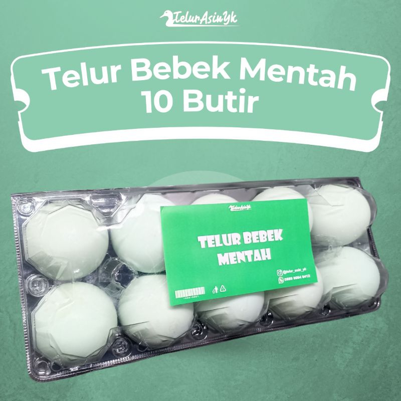 

Telur Bebek Mentah isi 10 Butir Dengan Mika | Fresh