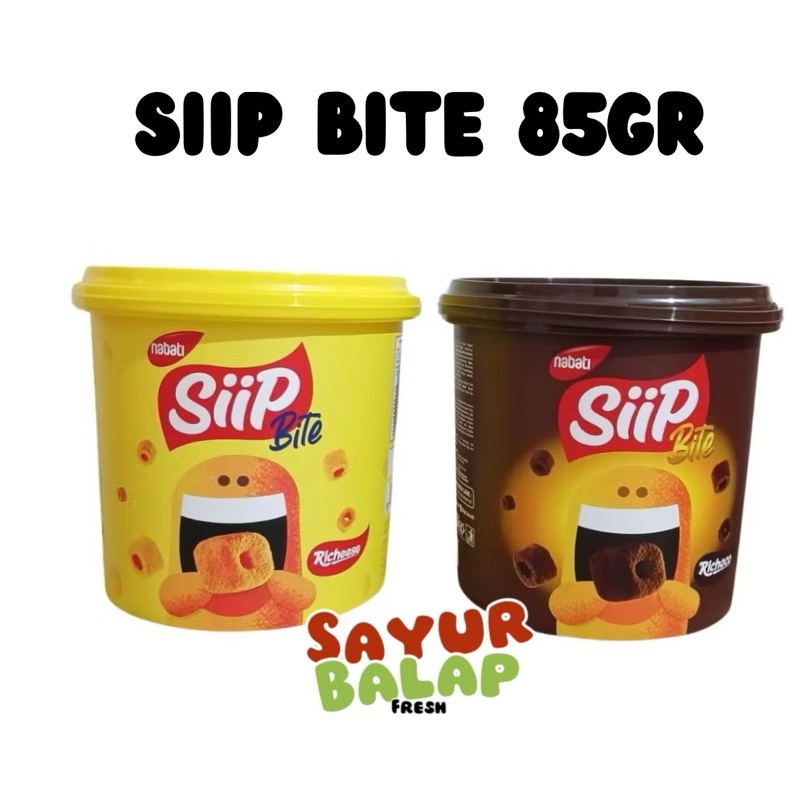 

Siip Bite Nabati 85gr Siip Bites Richeese Nabati Siip Nabati Sip Nabati