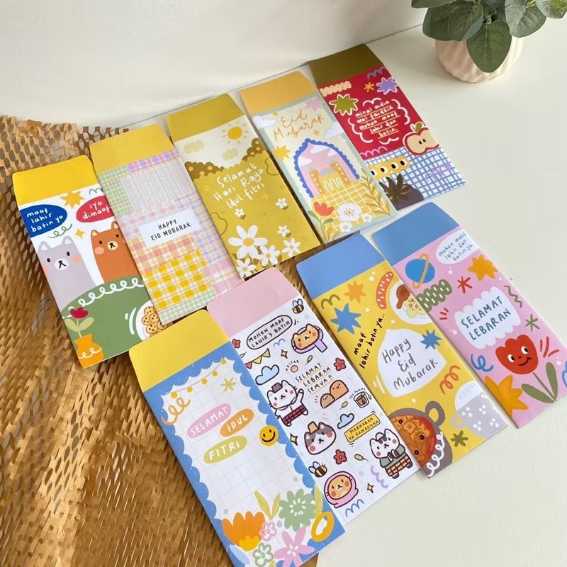 

Dailysuppliesstuff.id - Amplop Lebaran Idul Fitri 2025 Aesthetic Amplop Lebaran Lucu Tersedia Angpau Lebaran Ukuran Besar Dan Kecil Best Seller COD [Isi 10 Pcs]