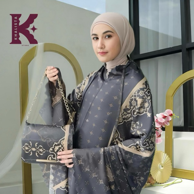 Mukena Dewasa  Daily Silk Luxury Premium Laser Cut  2IN1