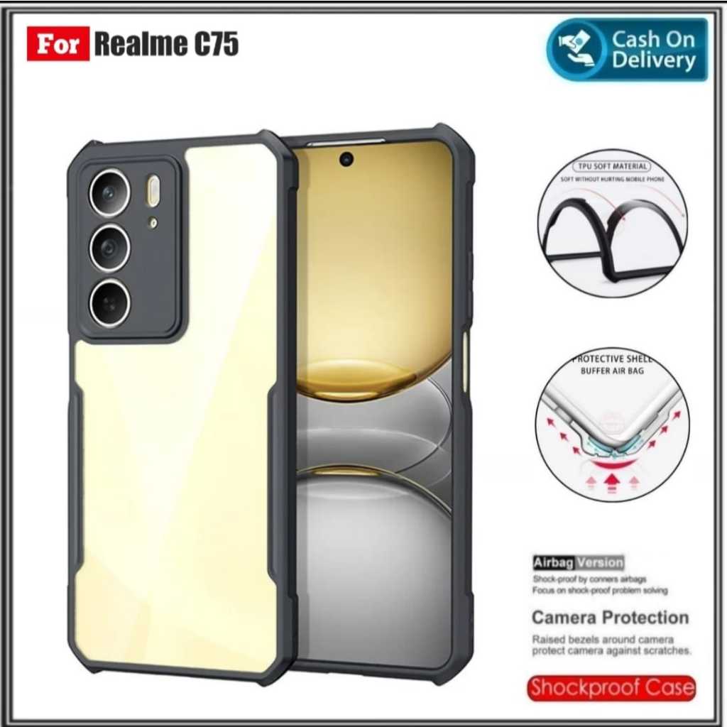 Case Realme 7 Pro C2 C3 C11 C12 C15 C17 C30 C51 C53 C55 NFC C25Y C21Y C21 C25 C25S C75 GT Neo 2 3T N