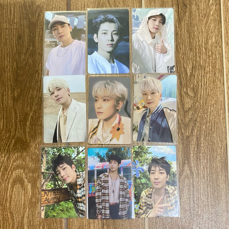PC PHOTOCARD SEVENTEEN WONWOO WEVERSE SET
