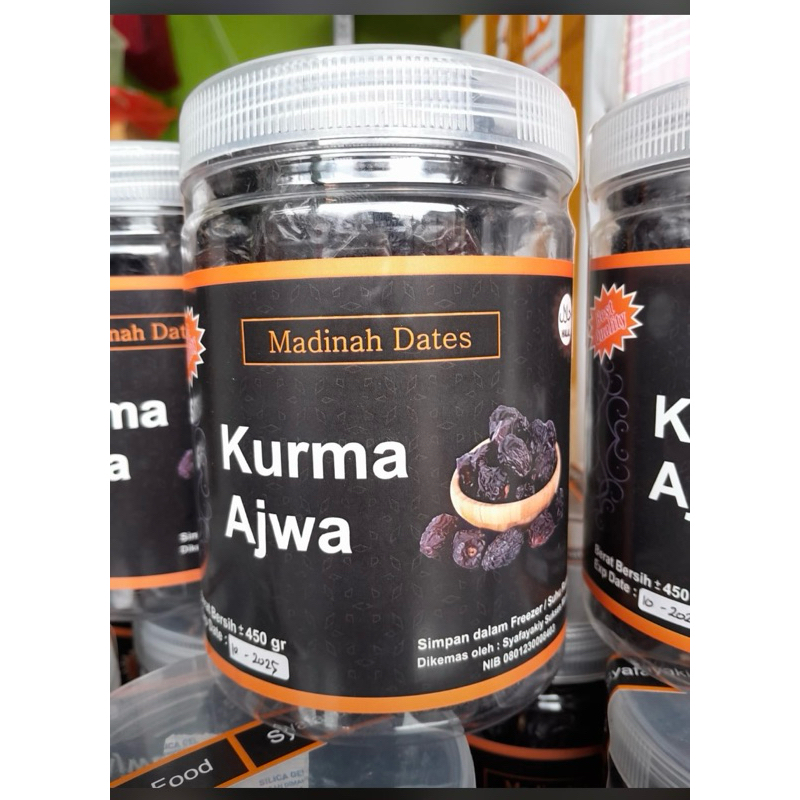 

Madinah Dates Kurma Ajwa Silikon Berbahan 450gr