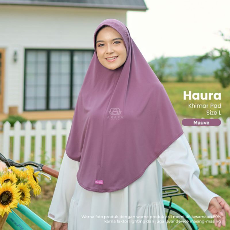 Arafa Hijab - bergo instan jersey premium khimar haura | Hijab pet tebal syari