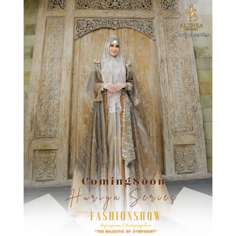 gamis syari huriya ORI alzhea premium  dermawan