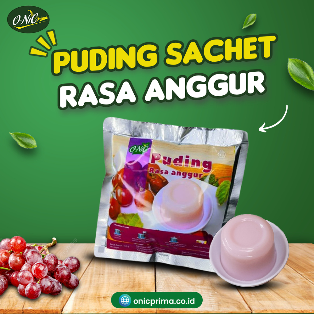 

Puding Onic Rasa Anggur