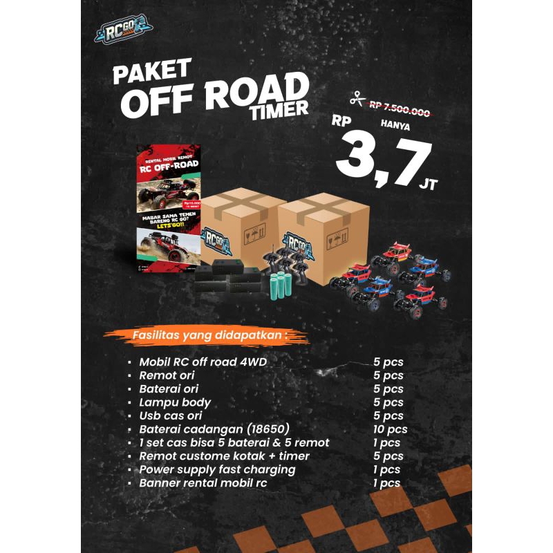 

Paket Usaha RC Go