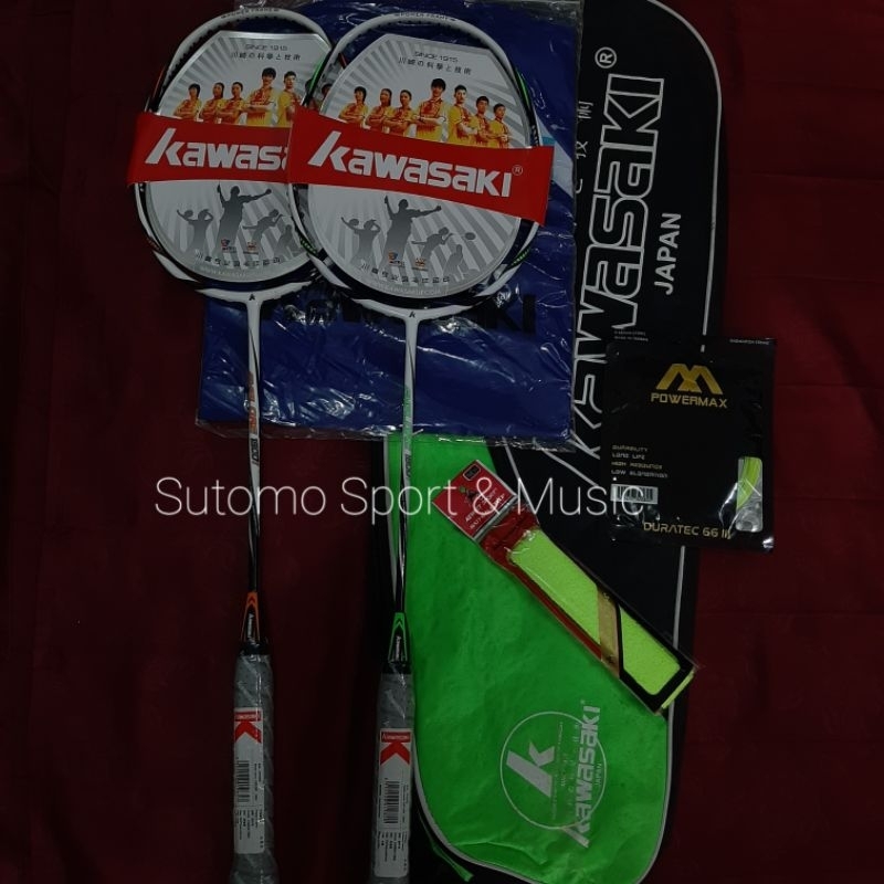 [ORI STOK TERBATAS] Raket Badminton/Bulutangkis KAWASAKI EXPLORE 1800i, 1900i (Free Perlengkapan)