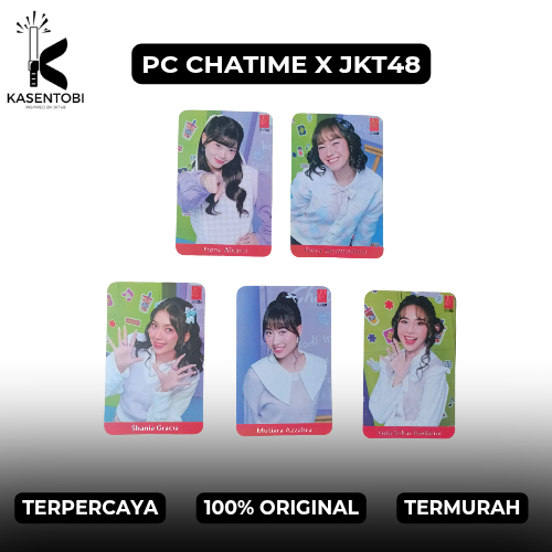 Photocard Chatime JKT48 Termurah | PC Chatime X JKT48 Original | Koleksi Photocard JKT48 Terbaru