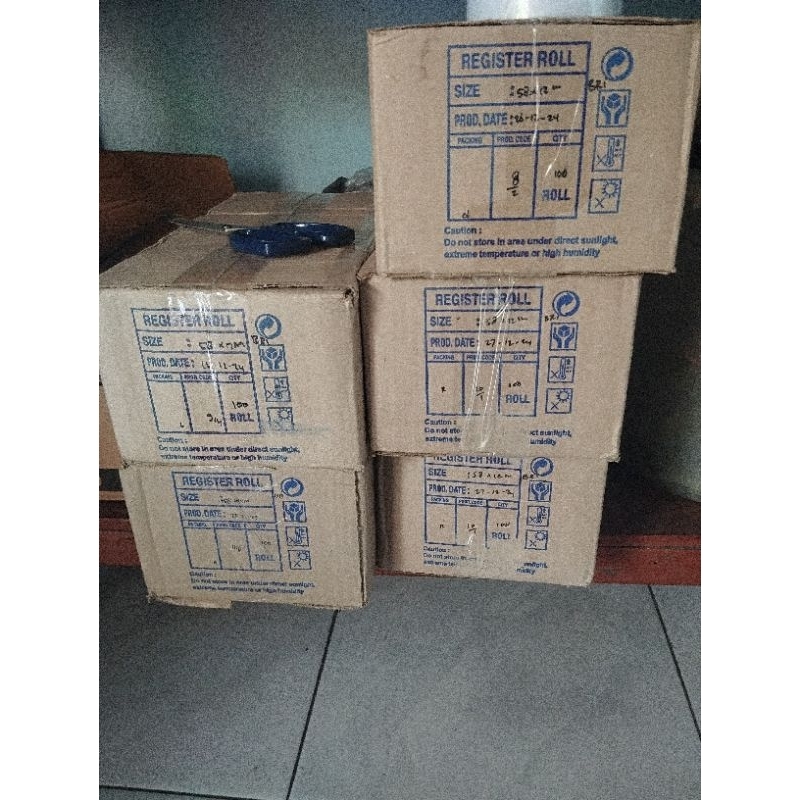

Kertas thermal struk BRI Link ukuran 57x30mm 1 box isi 100
