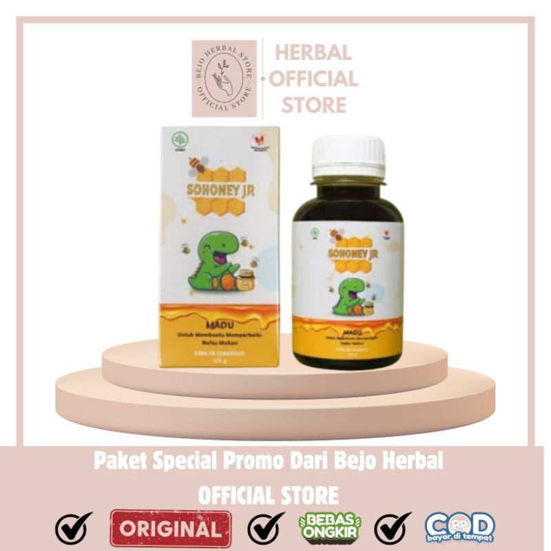 

Madu Sohoney Jr Multivitamin Membantu Meningkatkan Nafsu Makan