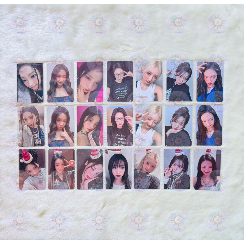 OFFICIAL DRIP BABYMONSTER PHOTOCARD WINTER HOLIDAY LUCKY DRAW MAKESTAR RUKA PHARITA ASA AHYEON RAMI 