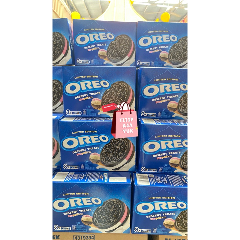 

OREO DESSERT TREATS NEAPOLITAN (LIMITED EDITION)