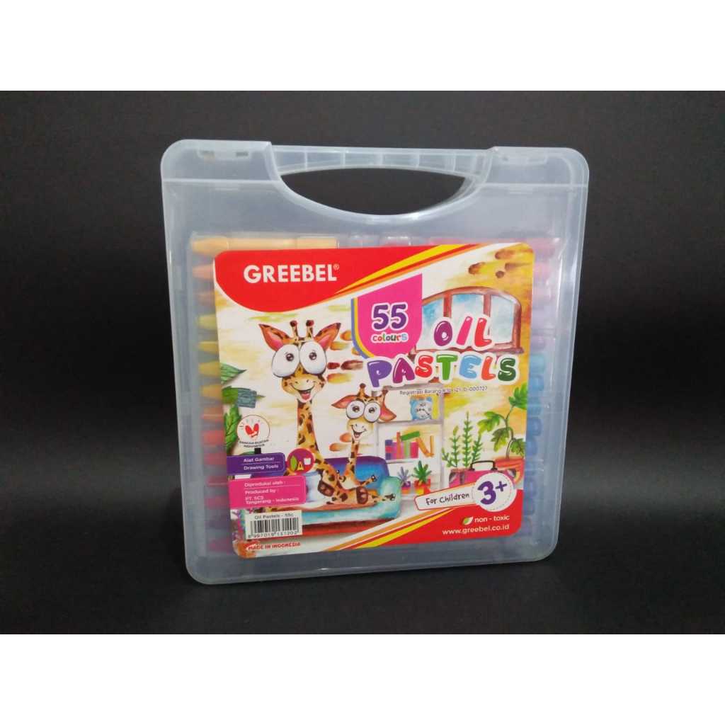 

Crayon Oil Pastel Greebel 55 Warna