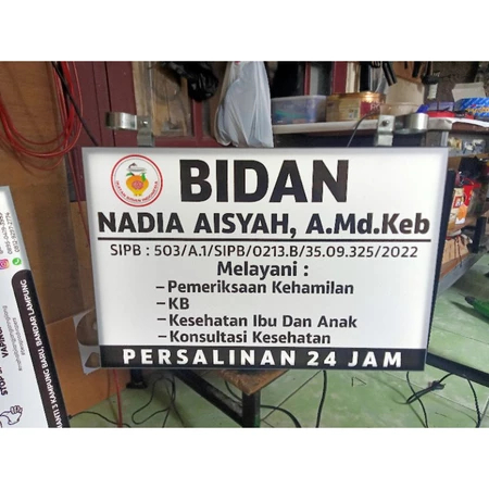 

NEON BOX AKRILIK 40X60 CM 2 SISI