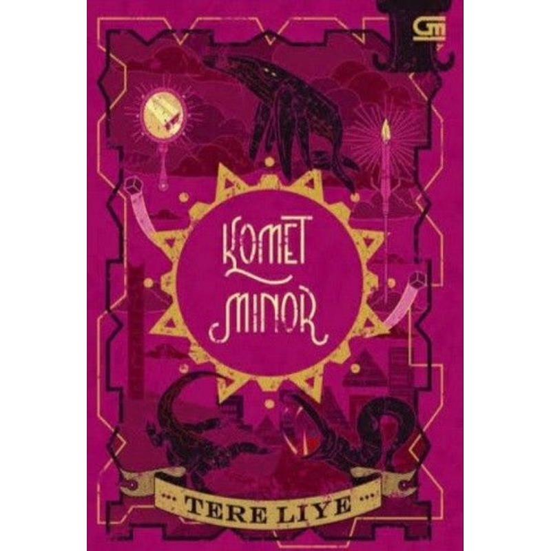 Preloved Novel Komet minor (ORI + Ttd) Non-bookmark