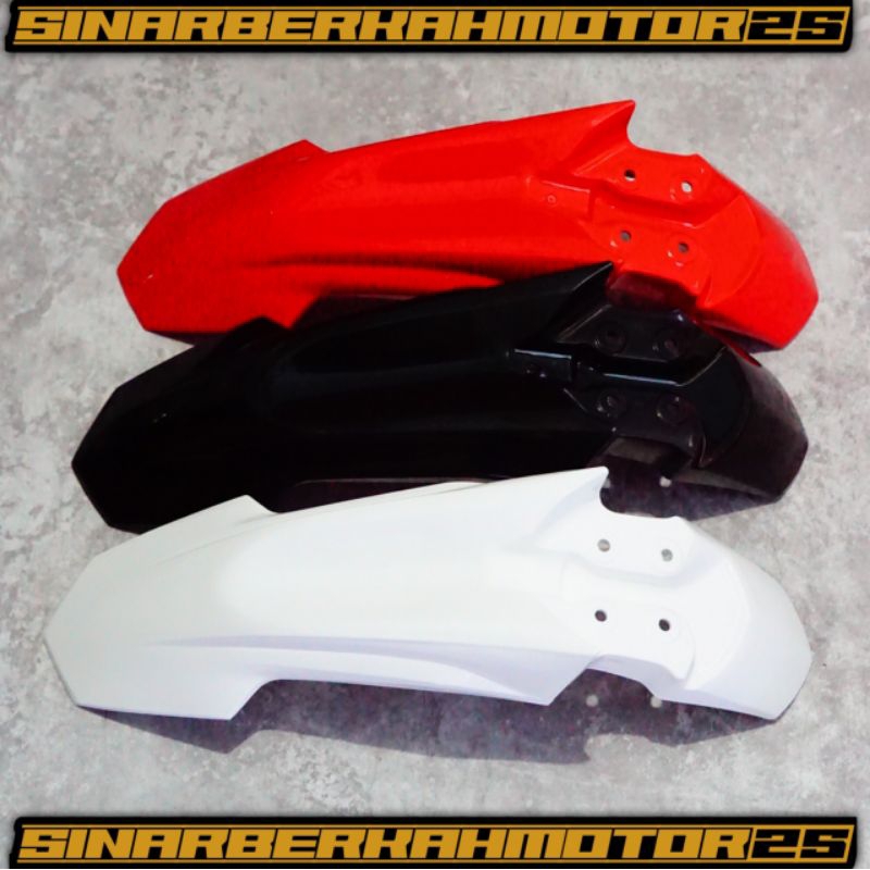 spakbor depan crf 150 slebor crf 150 spakbor crf 150 L 2018 model pendek dan panjang fender depan CR