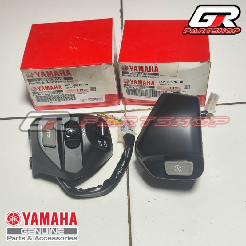 SAKLAR ASSY SET KIRI KANAN MIO M3 Z SOUL GT 115 MIO GT 115 MIO J ORI YGP HOLDER SWITCH SAKELAR ORIGI