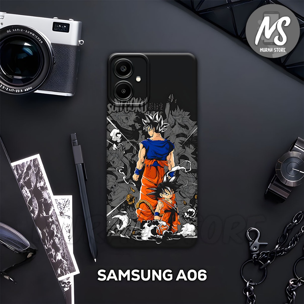 Softcase ProCamera Samsung A06 / MS12 / MOTIF ANIME / Case Samsung A06 / Casing Samsung A06 / Pelind