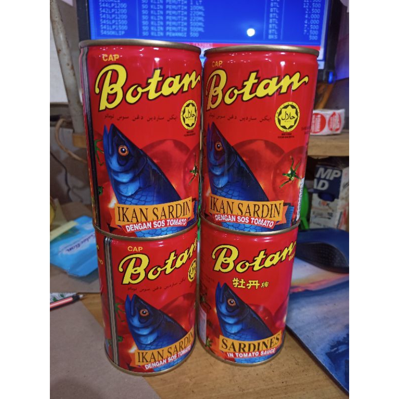 

SARDEN BOTAN 425 MALAYSIA 100 % ORIGINAL - BOTAN MALAYSIA - SARDEN BOTAN BESAR - SARDEN MALAYSIA - BOTAN MALAYSIA SARDINES