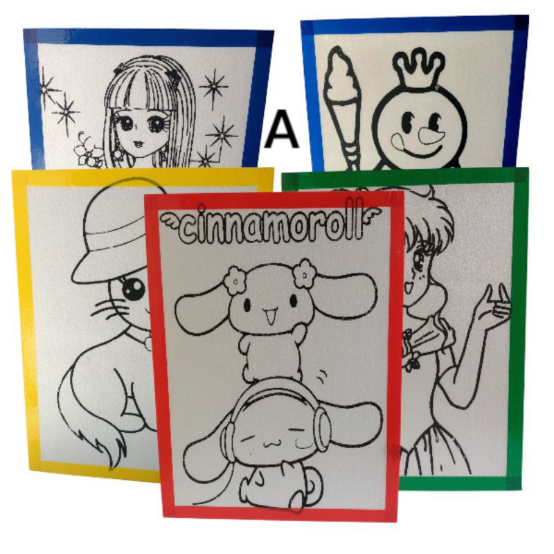 

Styrofoam Lukis 40x30 cm – Karakter (Viral 2025) – Isi 5 Pcs