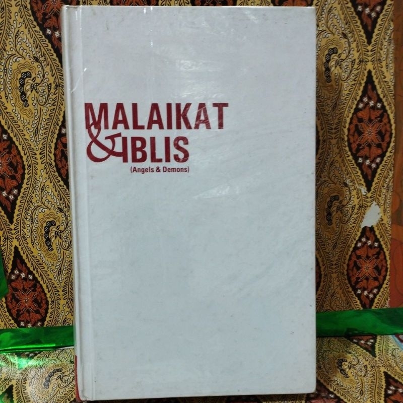 Buku Novel Original Dan Brown Malaikat Dan Iblis