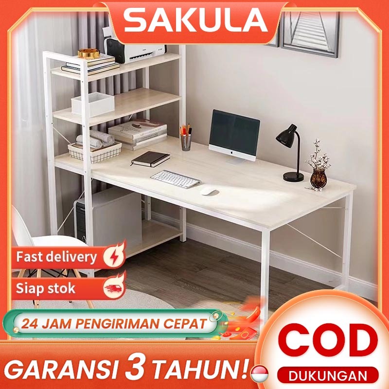 Sakula meja belajar/meja belajar anak/Meja kerja /meja komputer/meja belajar minimalis /lemari meja 