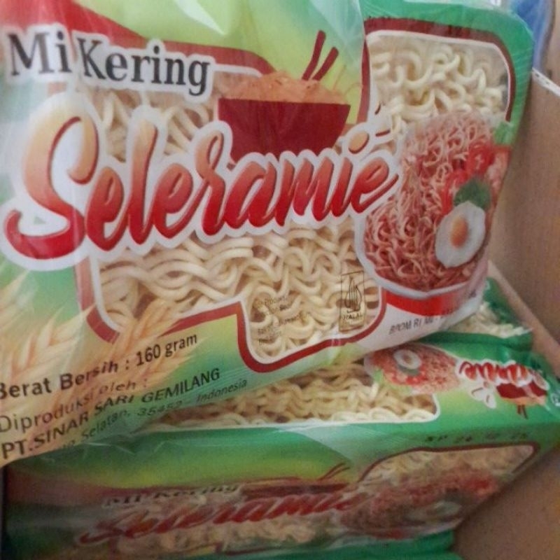 

Mie kering Seleramie