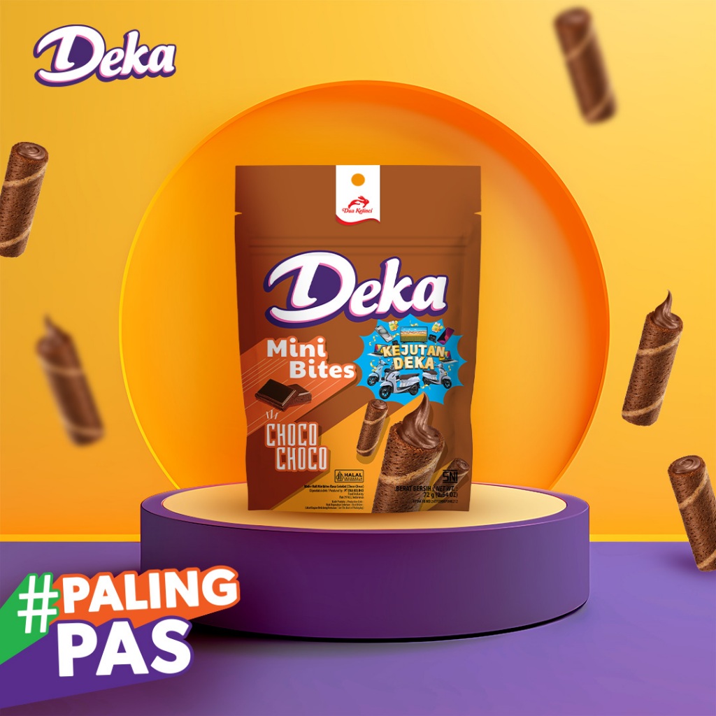 

DEKA Wafer Mini Bites - Choco Choco (72g)