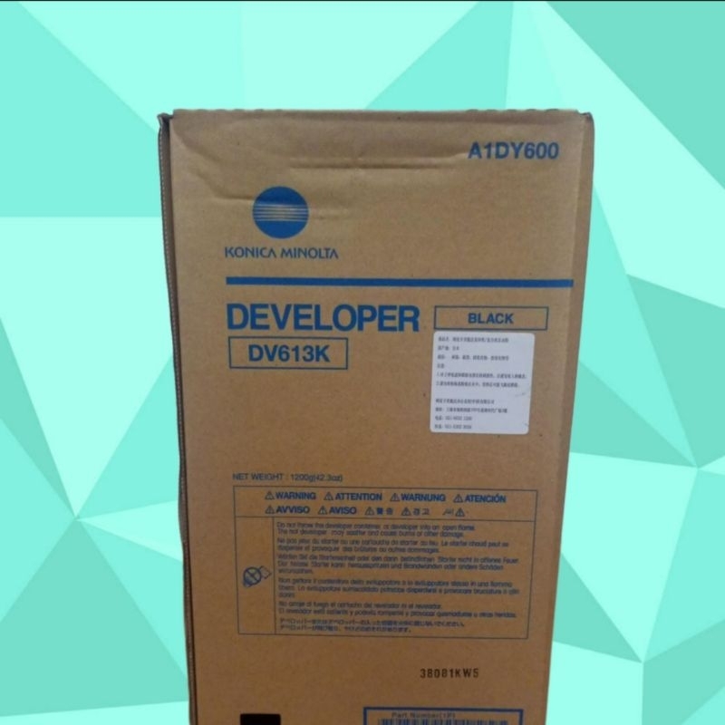 Developer DV613 (black) original Konica Minolta