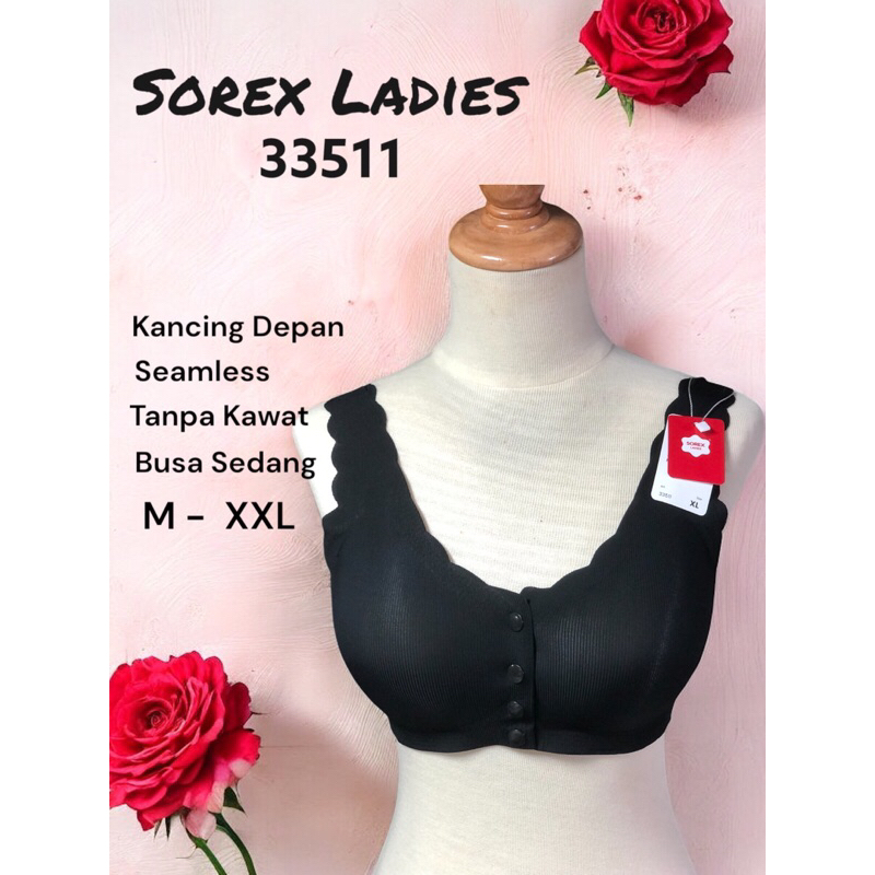 BH Sorex Kancing Depan 33511, Seamless