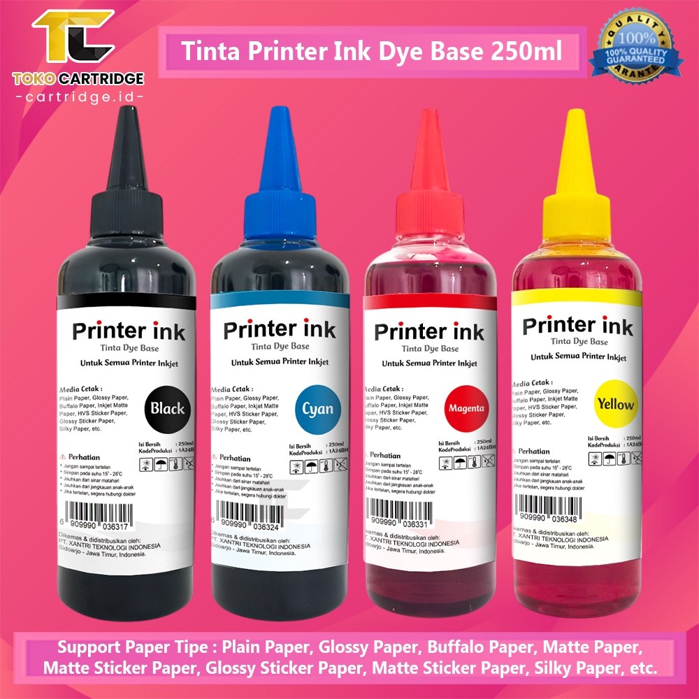 Tinta universal 250 ml Printer Canon Cartridge 745 745s 746 746s small