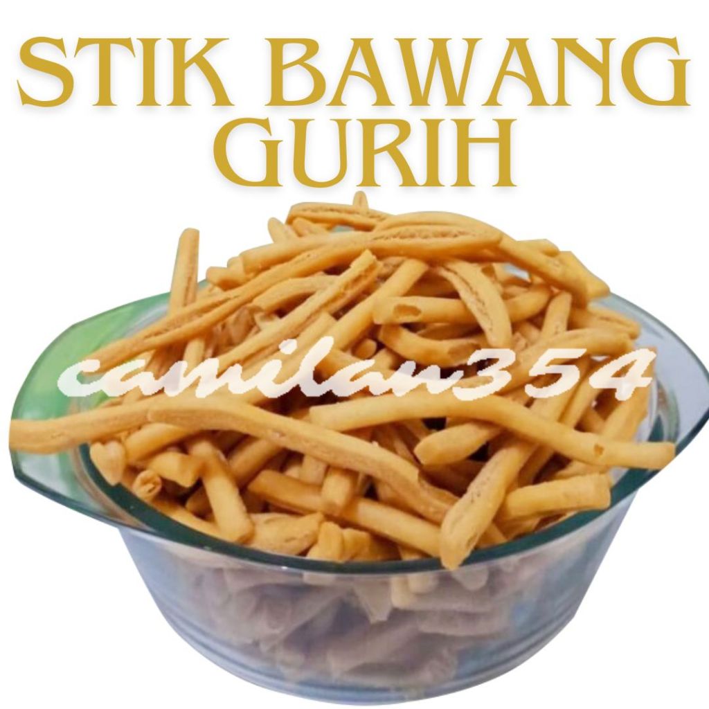 

[TERLARIS] Stik Bawang Gurih - 1kg / Stick Bawang Original Renyah