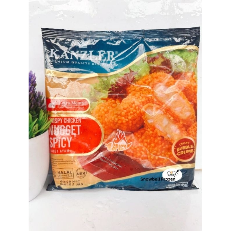 

[TERMURAH] Nugget Kanzler Crispy Bubble Pedas