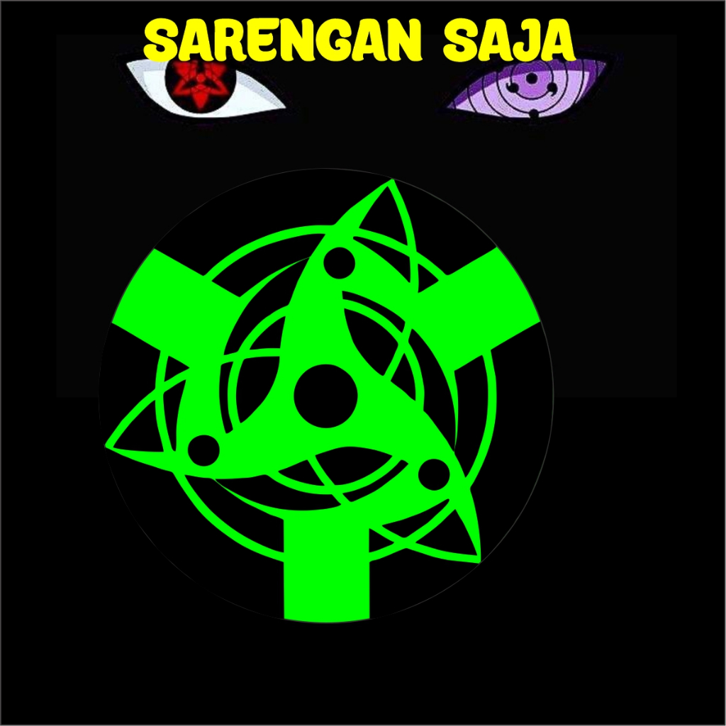 Lampu Devil Sharingan Gerak Berputar Uk 2.5 Lampu Senja Motif Sarengan Muter V34