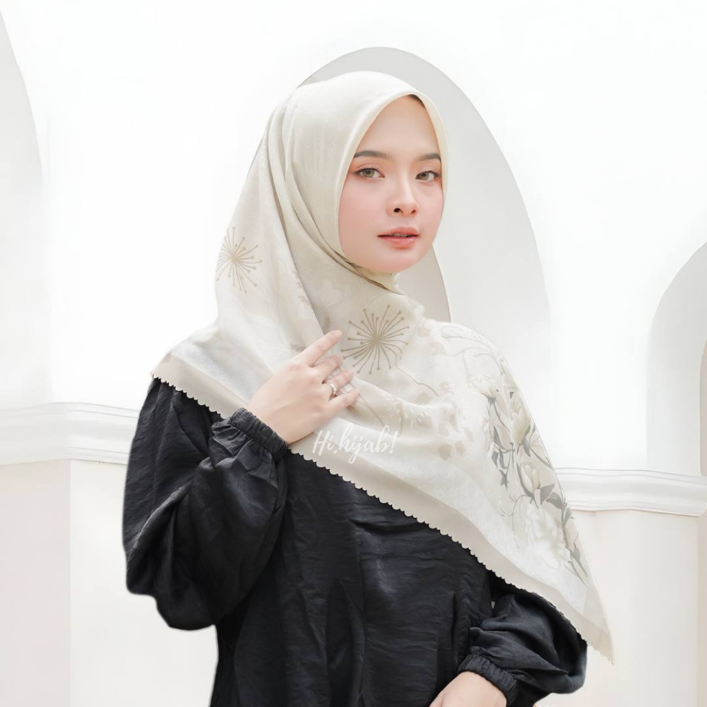 Lena Voal Premium Size 120x120cm Voile Shaw Voal Arabian Miracle Voal Jilbab Segi Empat
