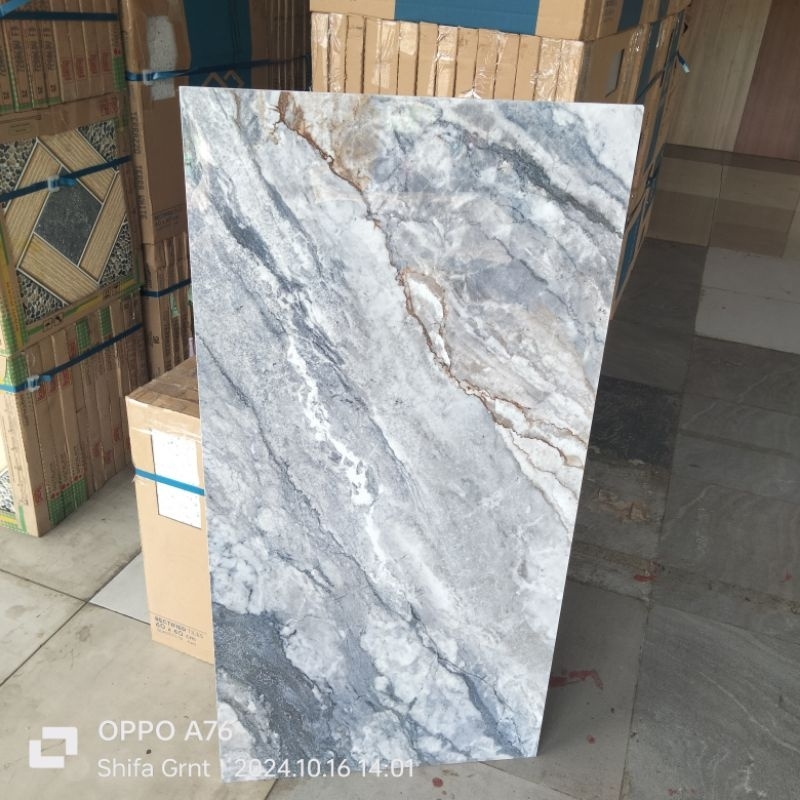 Granit lantai 60x120. Pacific Grey/Ikad