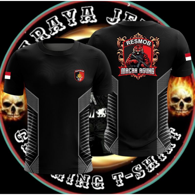 Kaos Jersey sablon Resmob / kaos atasan pria Resmob / baju Jersey Resmob / baju atasan pria Resmob /