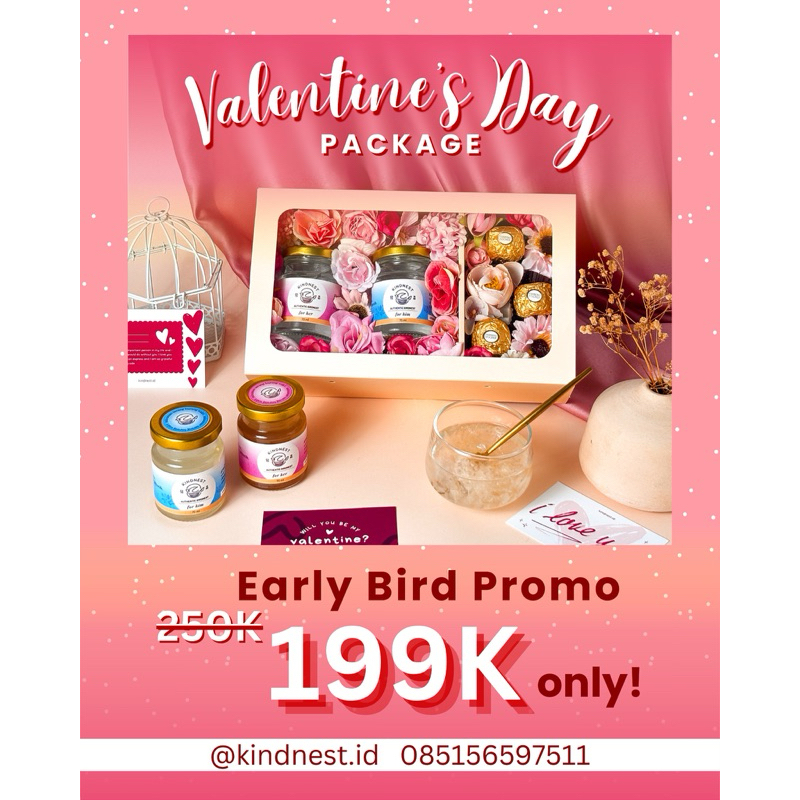 

Valentine's Day Gift Set | Minuman Sarang Burung Walet