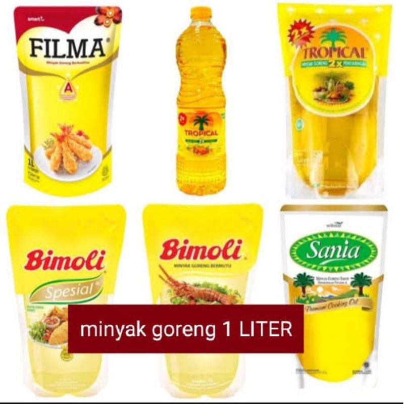 

minyak goreng 1liter kemasan