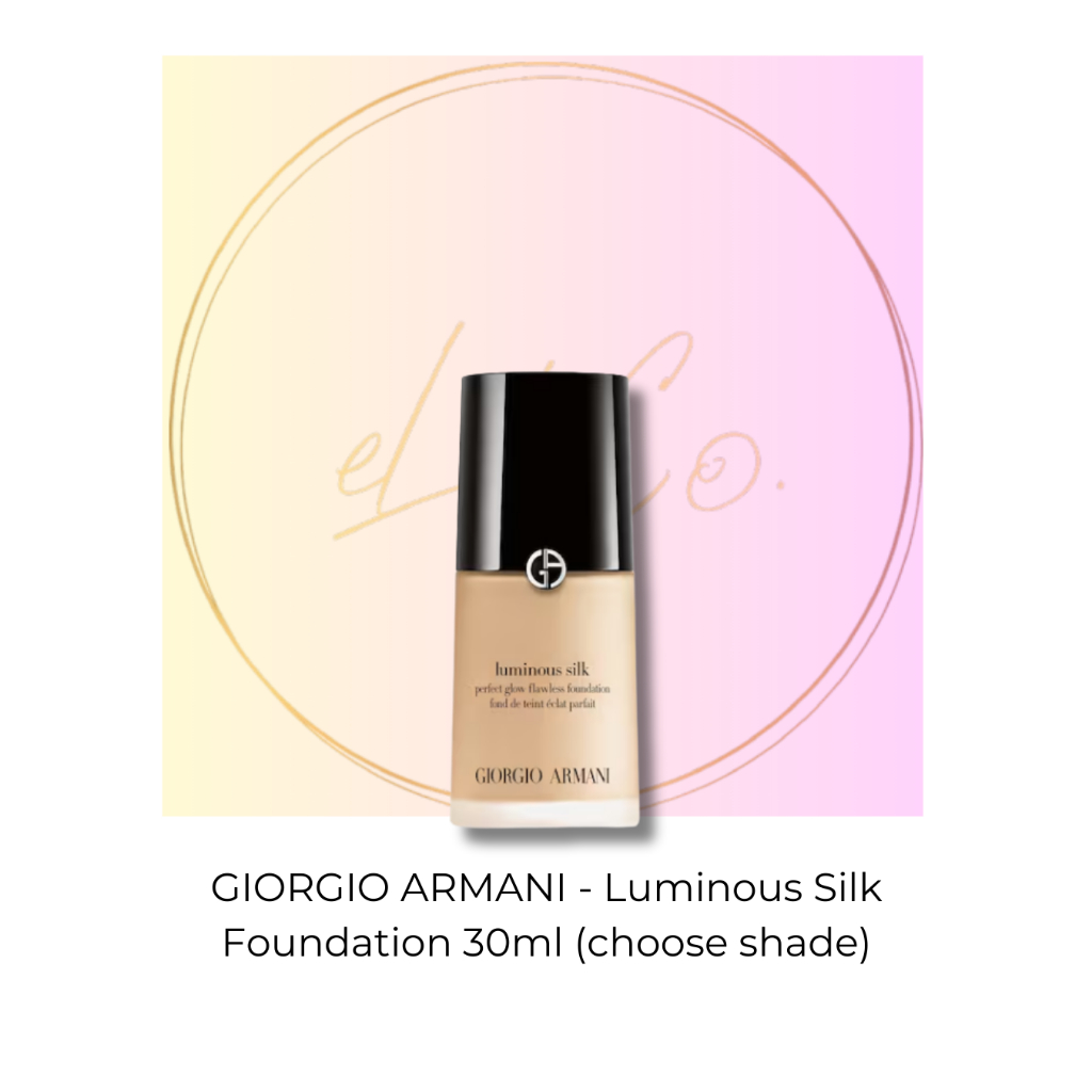 GIORGIO ARMANI - Luminous Silk Foundation 30ml (choose shade)