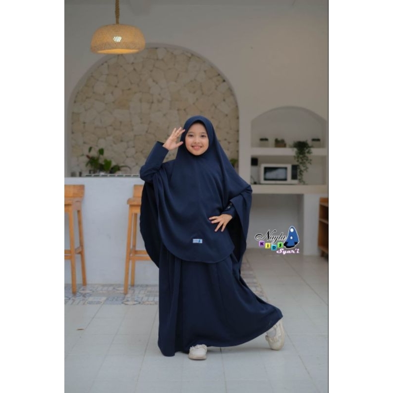 ZAIDA SET GAMIS SYARI ORIGINAL BY NAYLA KIDS