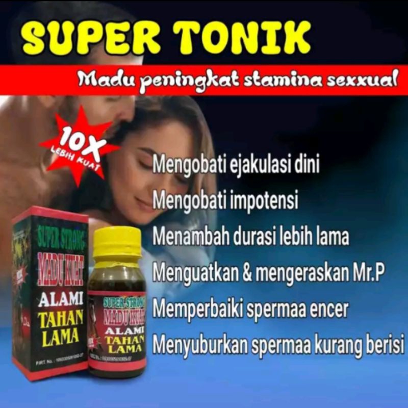 Madu herbal stamina pria tahan lama