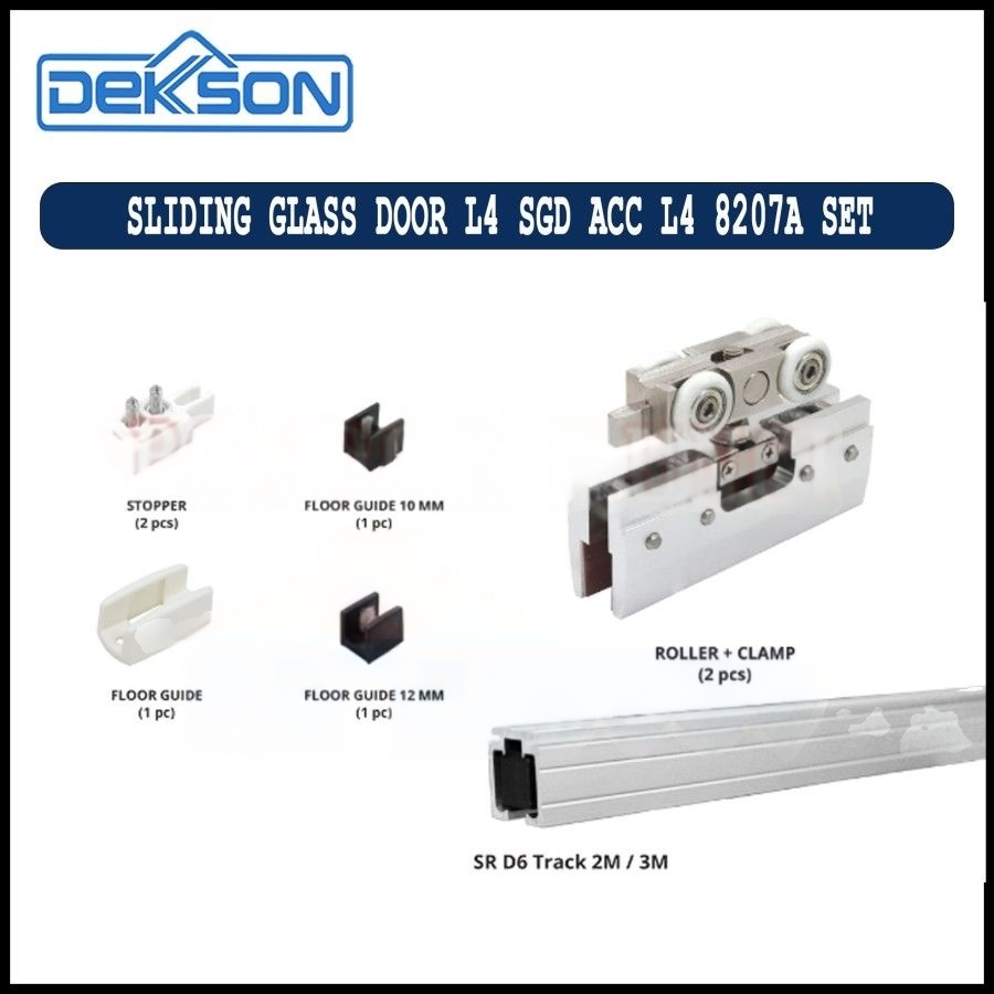 SLIDING DOOR DEKSON SGD L4-8207A ACCESSORIES SLIDING DOOR DEKKSON L4 8207A