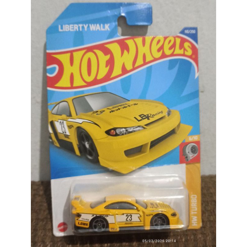 Hotwheels LBWK Nissan Silvia S15 Kuning